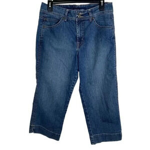 BandolinoBlu Women's High Rise Crop‎ Denim Jeans Size 10